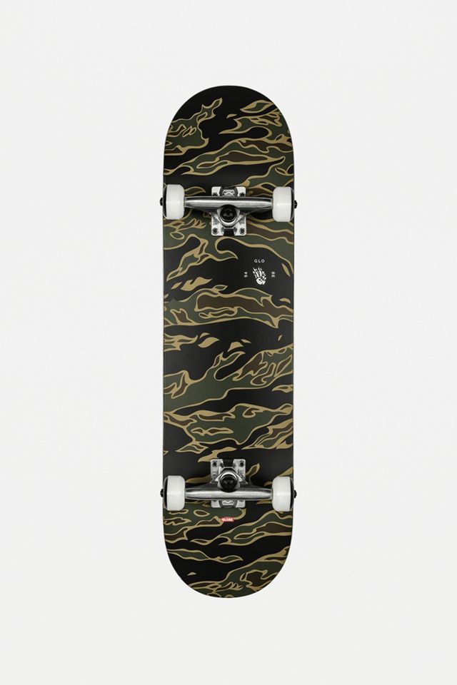 Skateboard Completo Globe G1 Full On - Deck In Legno, Cuscinetti ABEC 7, Per Skatepark E Street