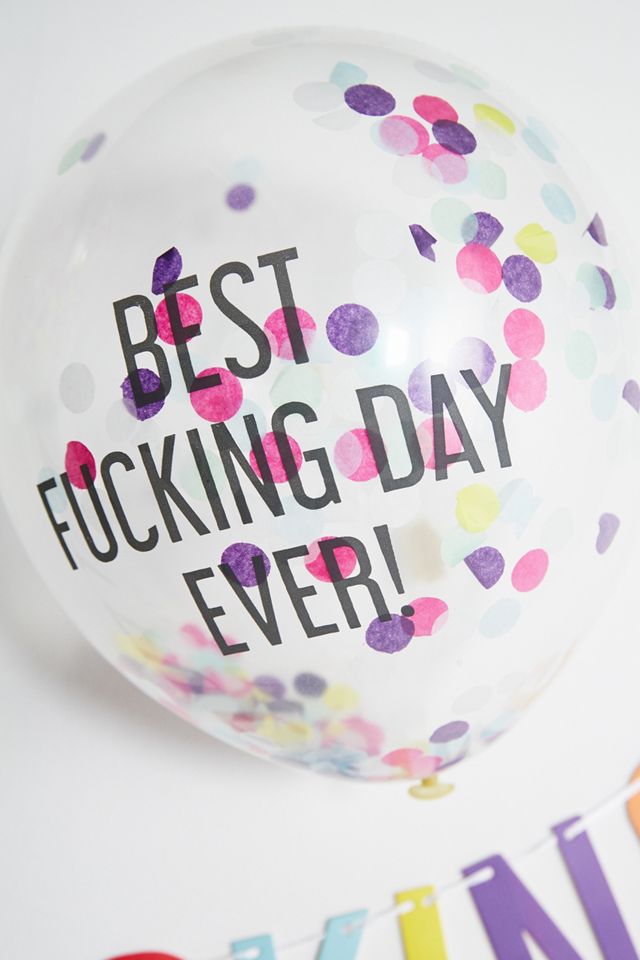 Ginger Ray Best Day Ever Bunting + Balloons Kit #2