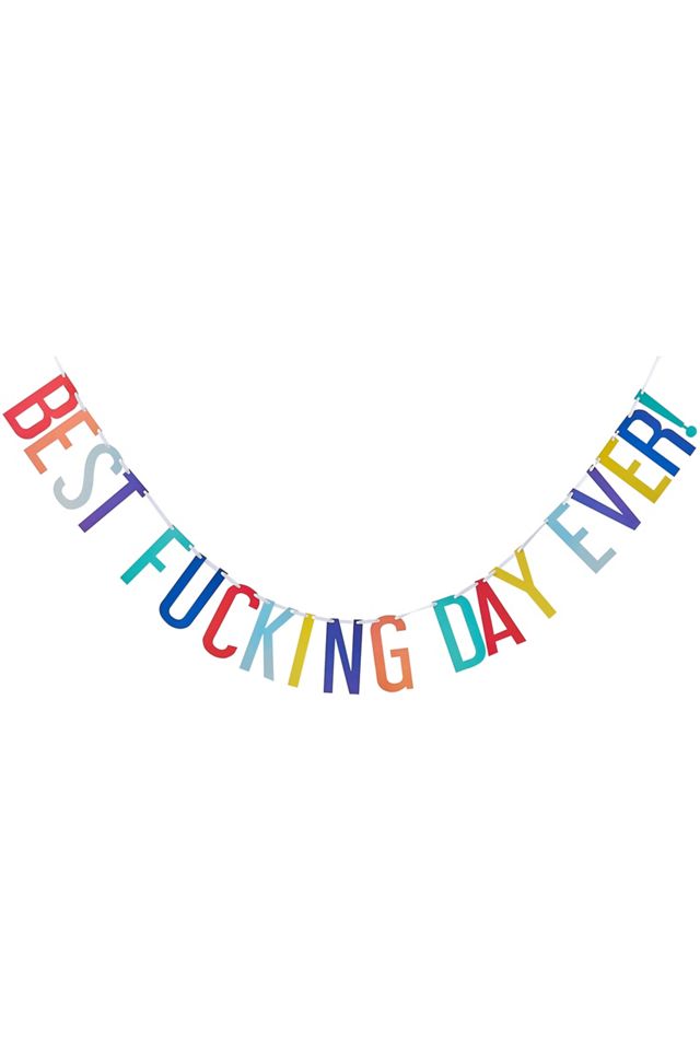 Ginger Ray Best Day Ever Bunting + Balloons Kit #3