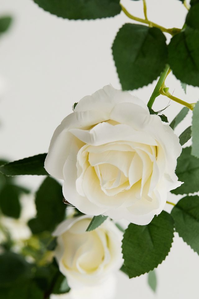 Guirlande de Roses Décoratives Blanches #3