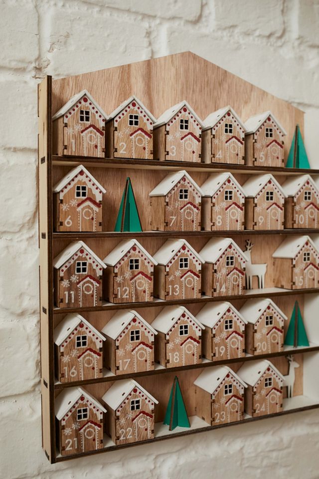 Ginger Ray - Calendrier de l'Avent arbre en bois #2