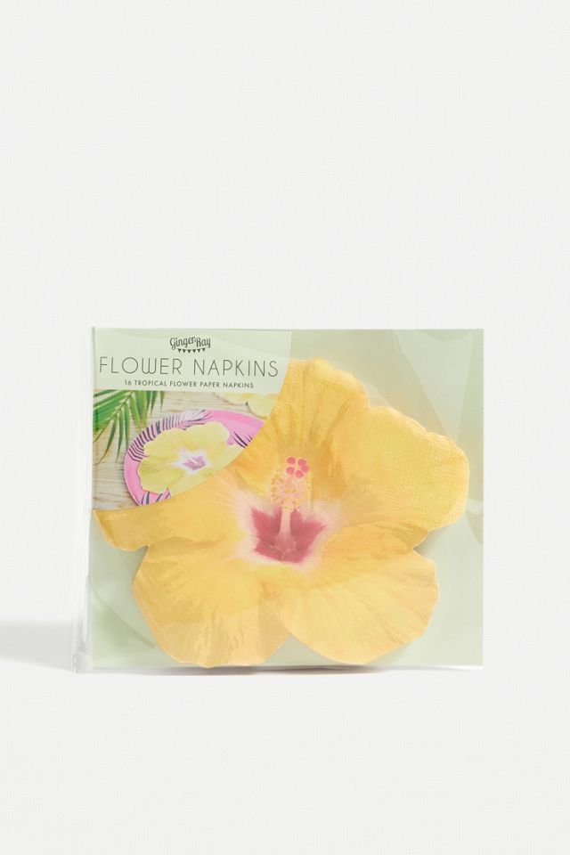 Ginger Ray – Blumenservietten „Tiki“ #1