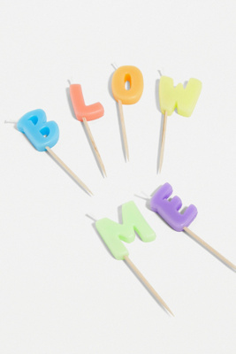 Ginger Ray Blow Me Candles | Urban Outfitters UK