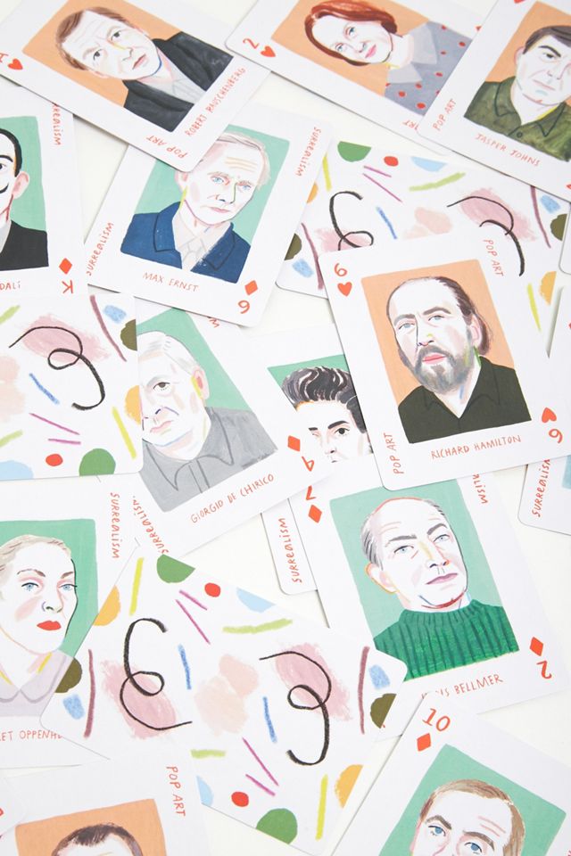 Cartes à jouer génies artistiques #1