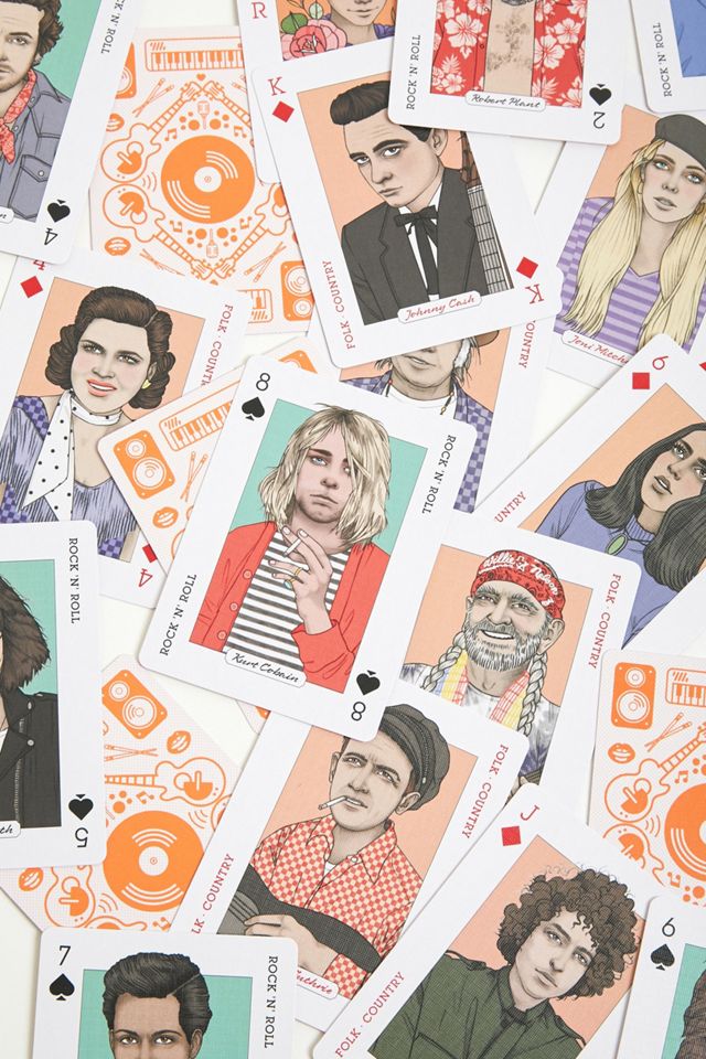 Music Genius Playing Cards | Urban Outfitters UK