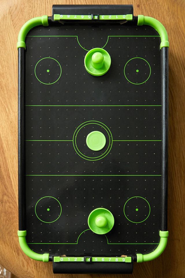 Neon Tabletop Air Hockey Set #1