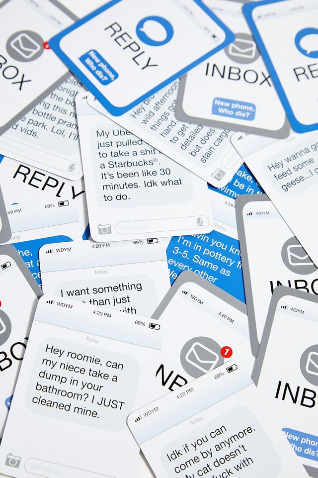 New Phone Who Dis? Adult Party Game  #1