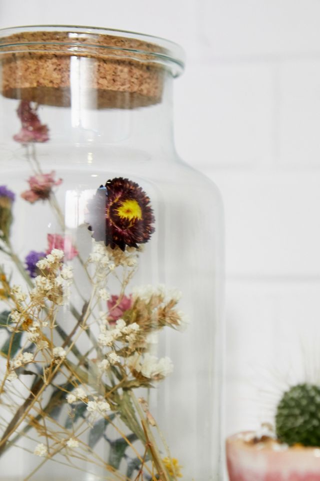 Large Decorative Flower Jar #1