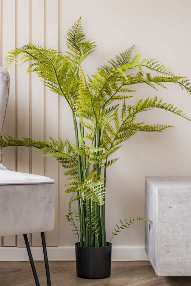 Faux Oversized Fern Plant | Urban Outfitters UK