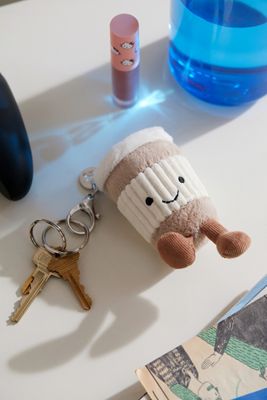Jellycat Amuseable Coffee-To-Go Plush Keyring