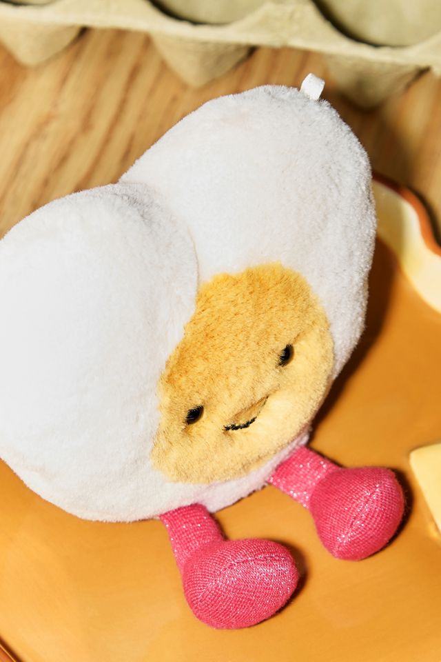 Jellycat Amuseables Heart Boiled Egg Plush | Urban Outfitters UK