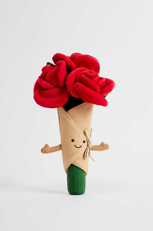 Jellycat Amuseables Rose Bouquet Plush | Urban Outfitters UK