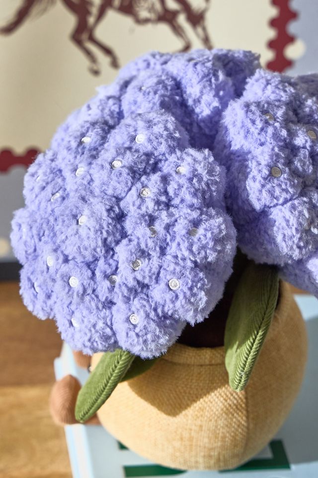 Jellycat Amuseable Potted Hydrangea Plush #2