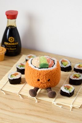 Jellycat Peluche California Roll Amuseable