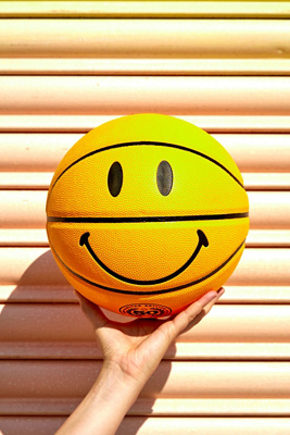 Market Smiley 50th Anniversary Basketball Yellow