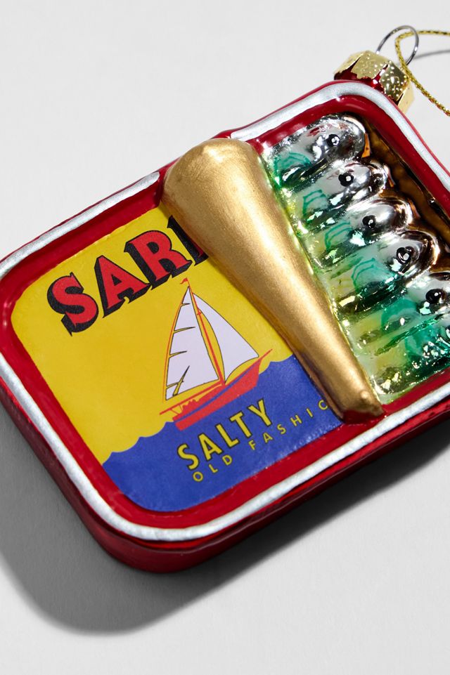 Tinned Sardines Novelty Christmas Ornament #1