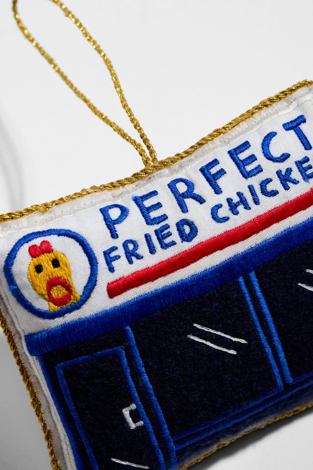 Fried Chicken Shop Novelty Christmas Ornament #1
