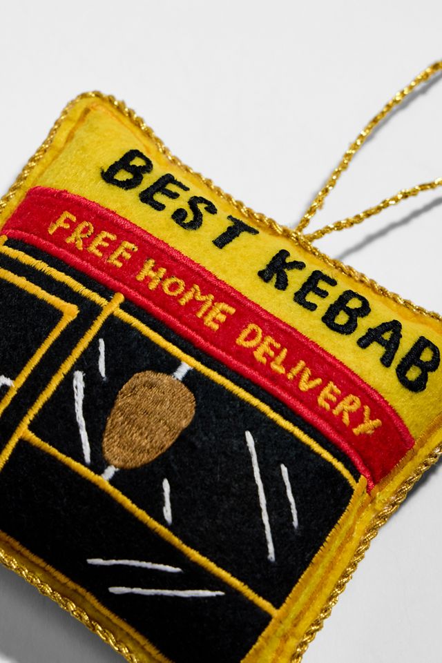 Kebab Shop Novelty Christmas Ornament #1