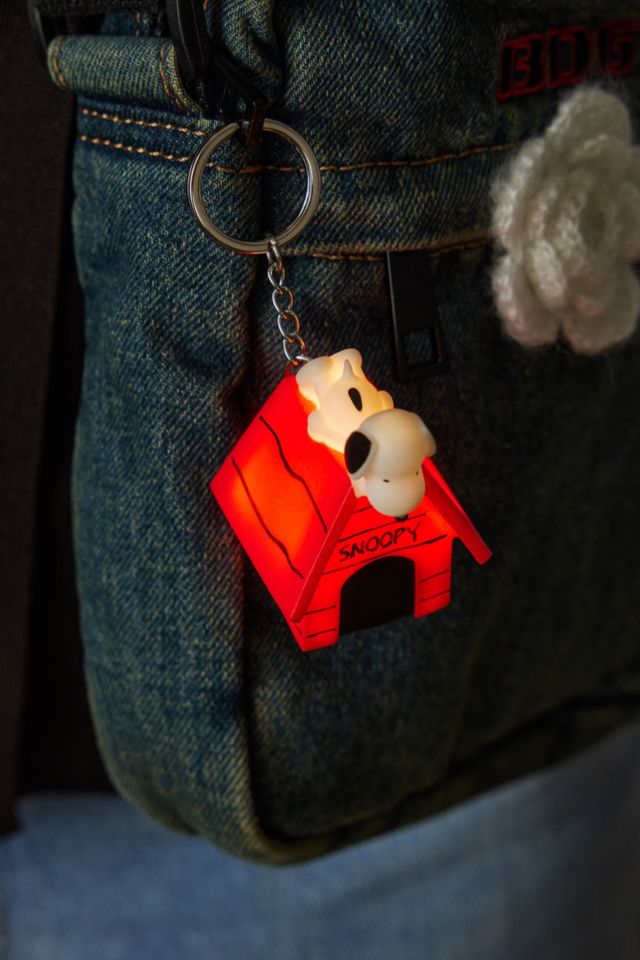Schlüsselanhänger „Peanuts Snoopy House“ mit Leuchtfunktion