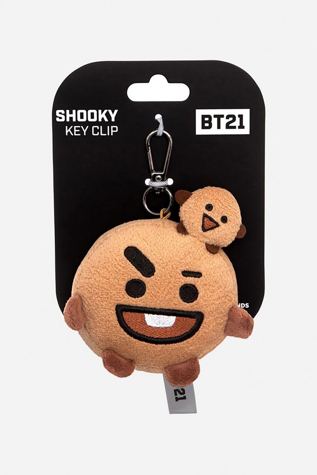 BT21 Official Shooky Plush Keyring #1