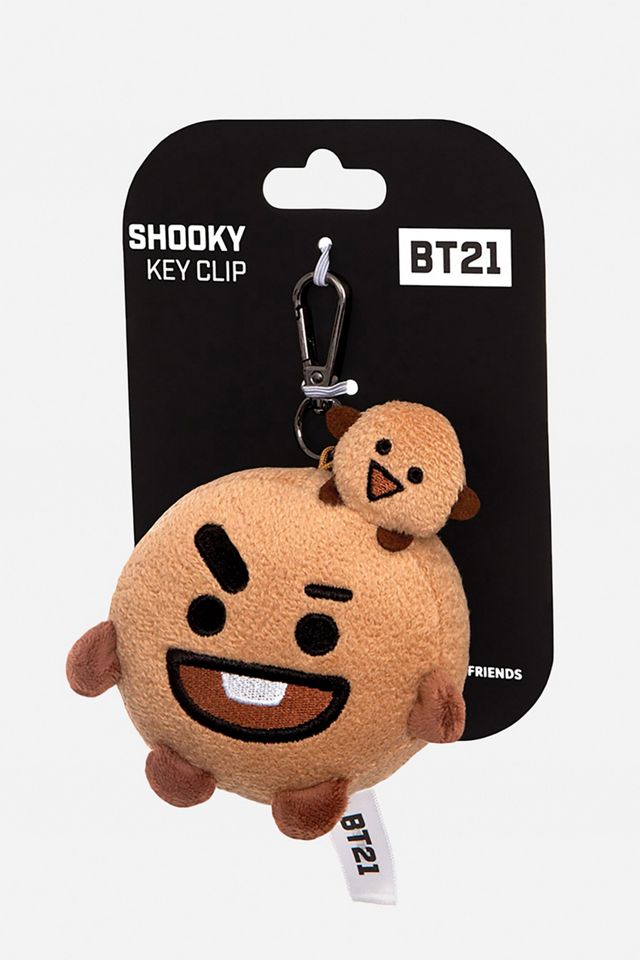 BT21 Official Shooky Plush Keyring #2