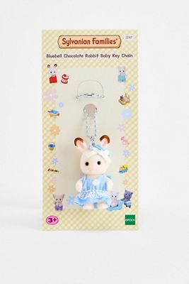 Portachiavi Sylvanian Families Coniglio Cioccolato Bluebell Baby