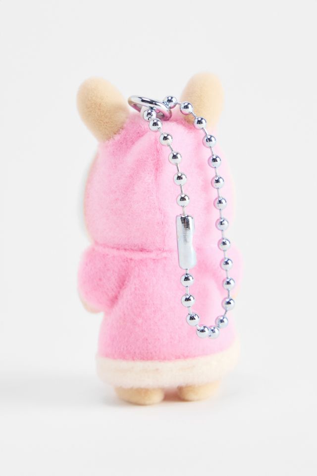 Portachiavi Sylvanian Families Coniglio Latte Bebè con Parka Soffice #3