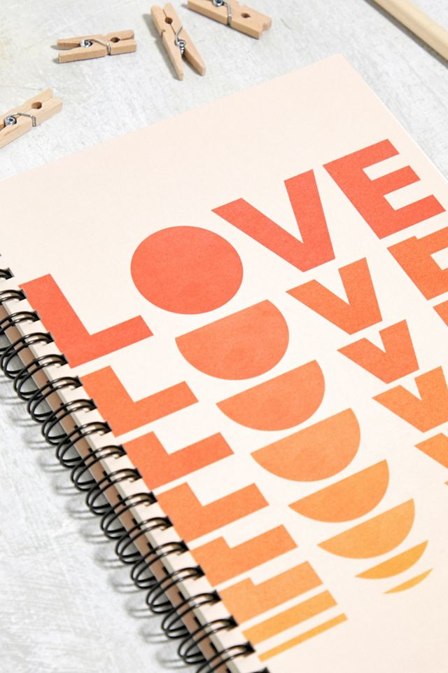 Deny Designs - Carnet à spirales Love #2