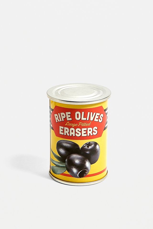Fred & Friends Uncanny Ripe Olive Erasers #1