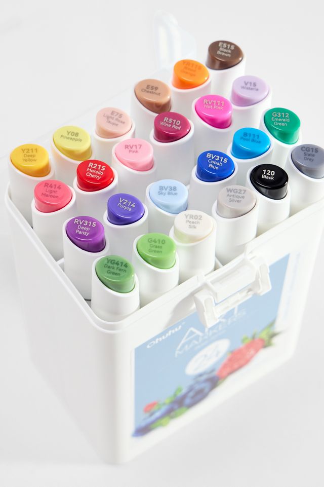 Ohuhu Alcohol Markers 24-Pack #1
