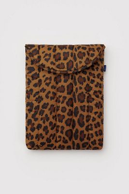Housse pour ordinateur portable 13" à imprimé léopard BAGGU
