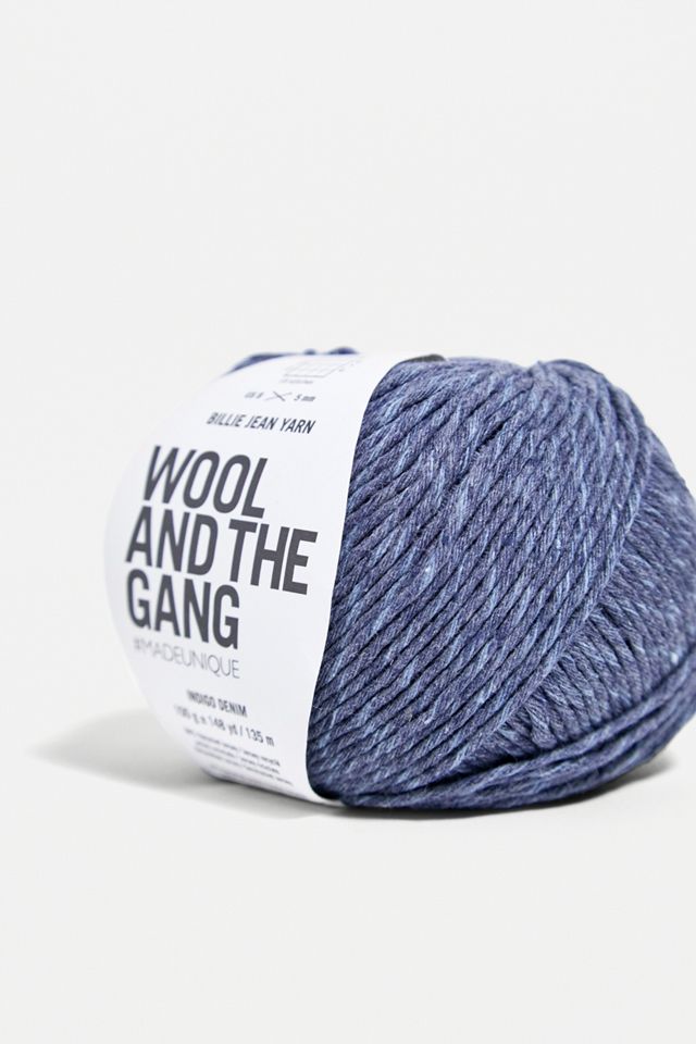 Wool And The Gang - Fil en denim Billie Jean indigo #1