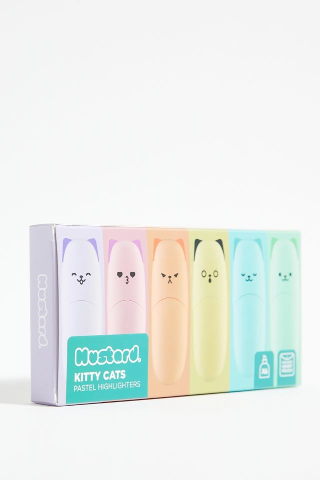 Pack de 6 Surligneurs Chat #2