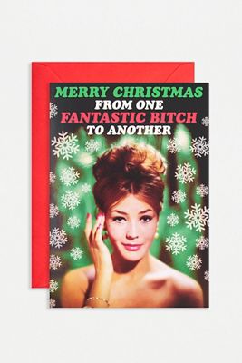 Fantastic B!tch Greetings Card
