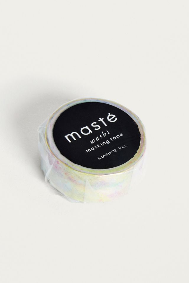 Mark's Japan – Washi-Klebeband „Masté“ in Weiß mit Farbspritzerprint #2