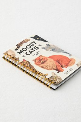 Livre d'autocollants Moody Cats