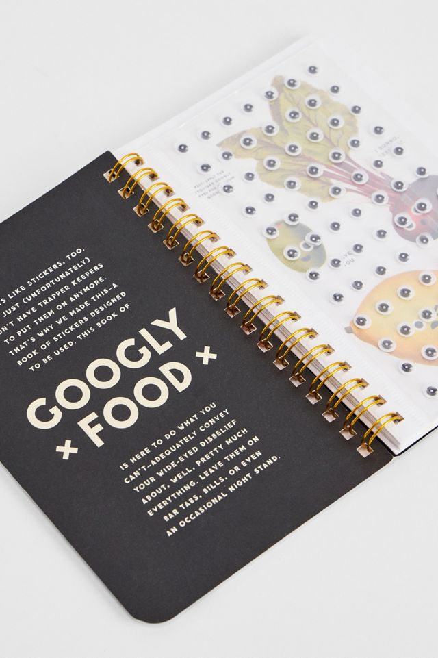 Libro de Pegatinas de Comida Googly #1