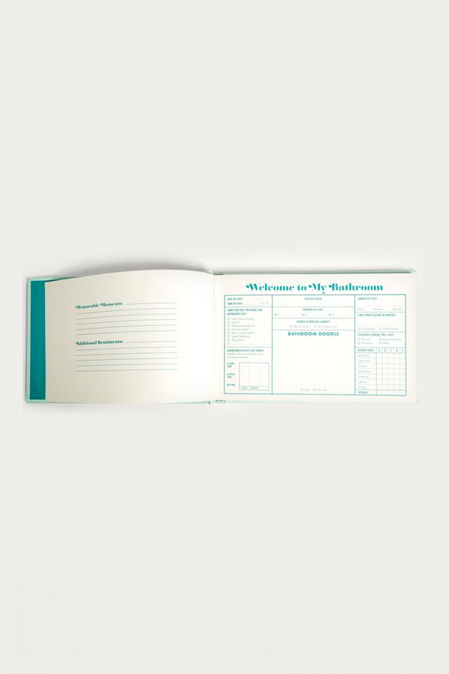 Knock Knock - Livre Bathroom Guest Book #2