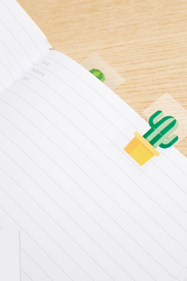 Mustard Gifts Cactus Page Markers #1