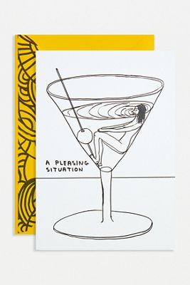 David Shrigley A Pleasing Situation Greetings Card