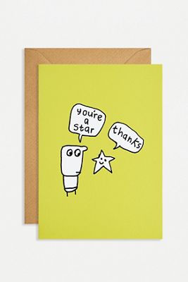 You're A Star Greetings Card