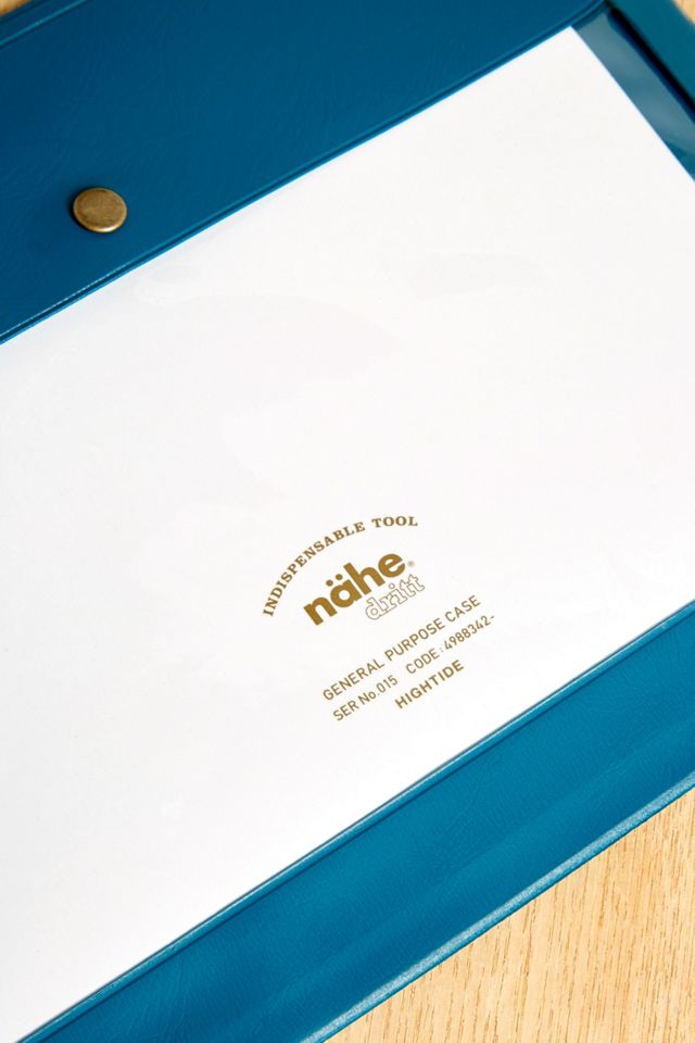 Nähe - Pochette multi-usages bleue format A5 #1