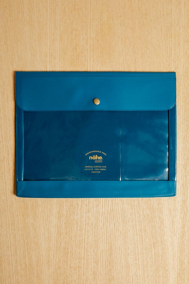 Nähe - Pochette multi-usages bleue format A5 #2