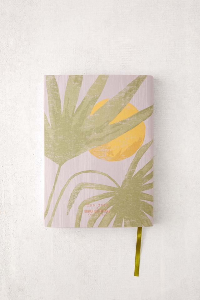 Ohh Deer – Tagebuch „Laurel“ mit Hülle mit Sonnenaufgang-Palmendesign #1