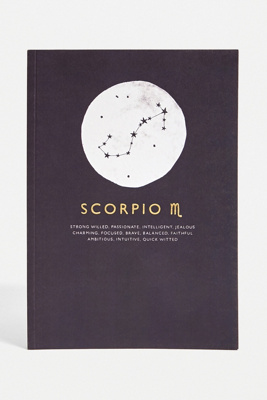 Ohh Deer UO Exclusive Scorpio Astrological Sign Notebook | Urban ...