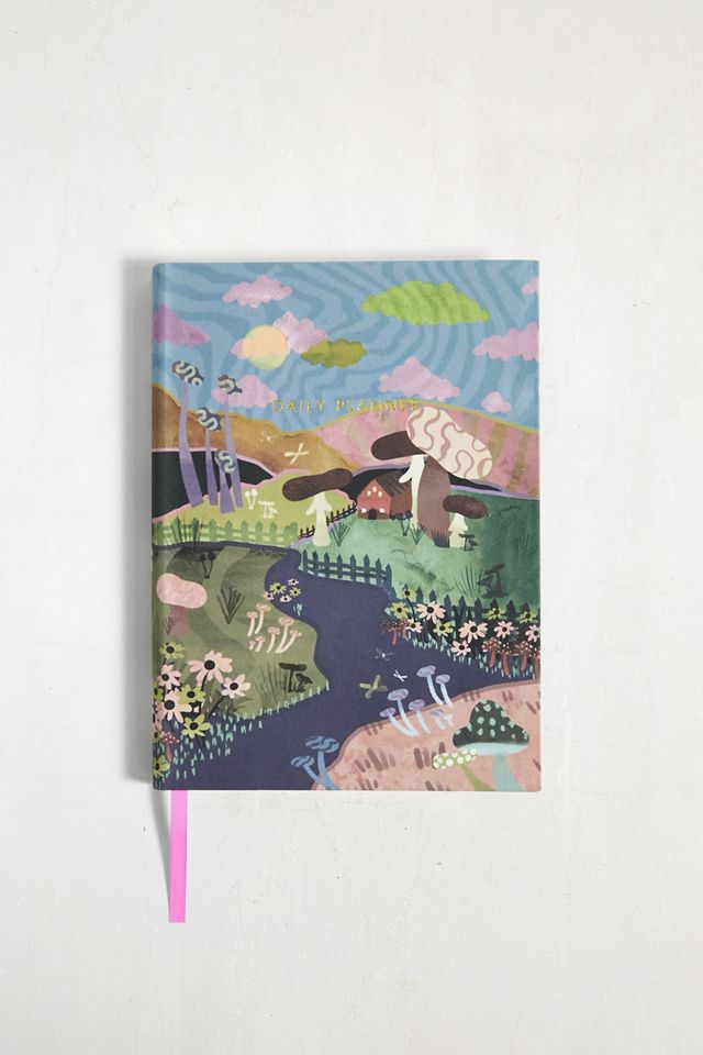 Trippy Landscape Daily Planner Urban Outfitters UK