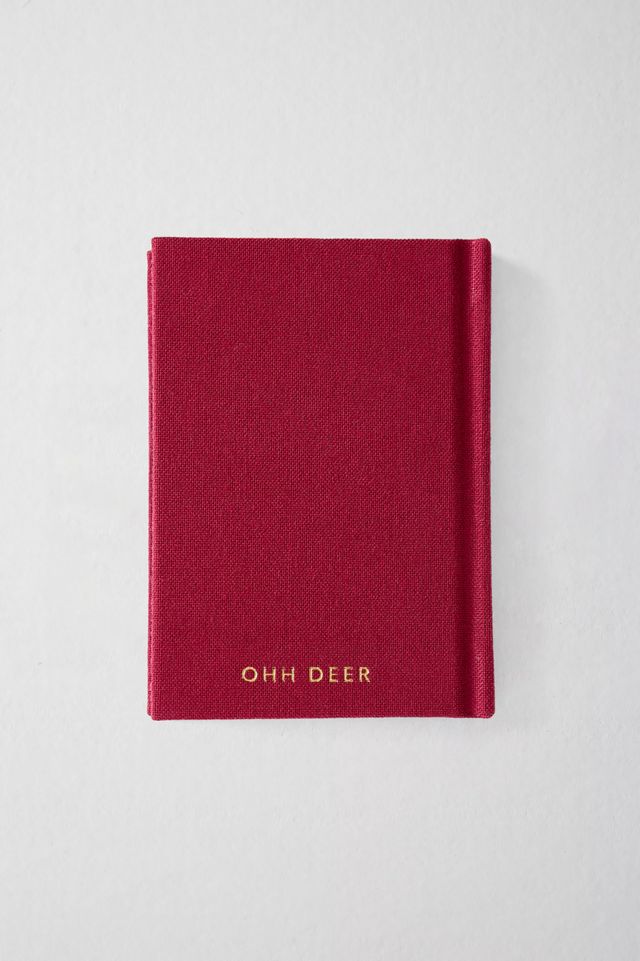 Ohh Deer Notizbuch Mini Böse Pläne #3