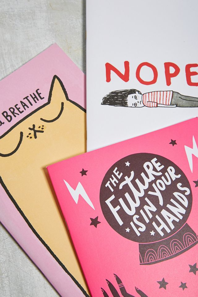 Gemma Correll And Breathe Notebook | Urban Outfitters UK