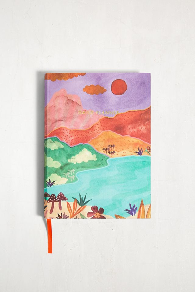 Abstract Landscape Daily Planner Urban Outfitters UK