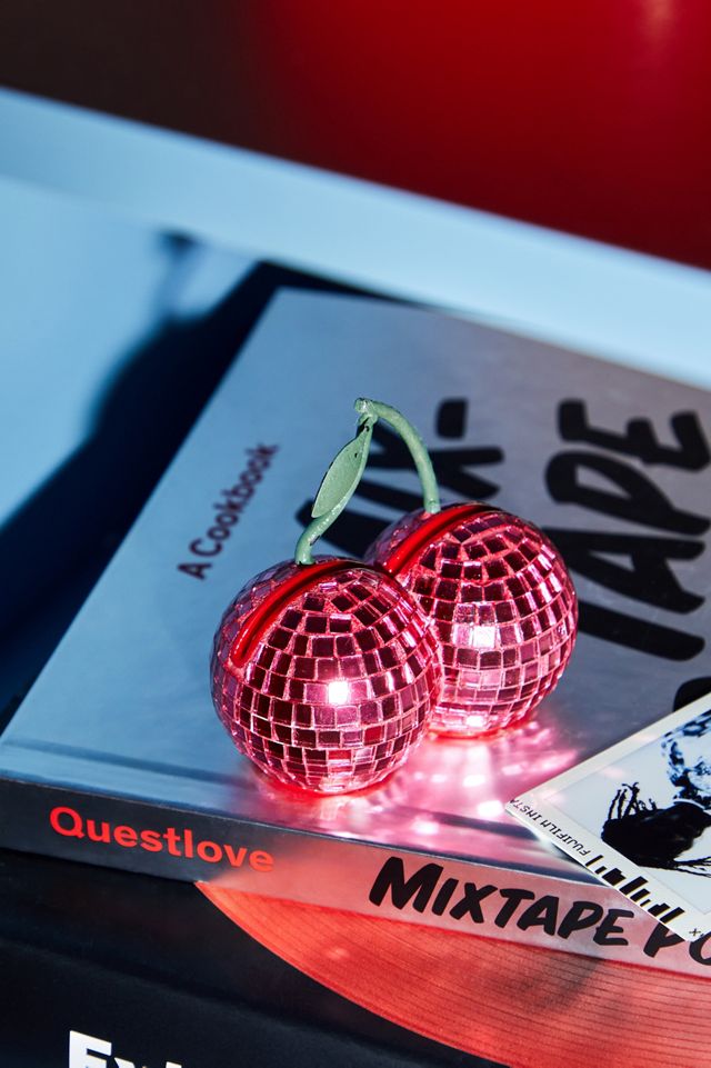 Mirror Ball Cherry Photo Stand #1